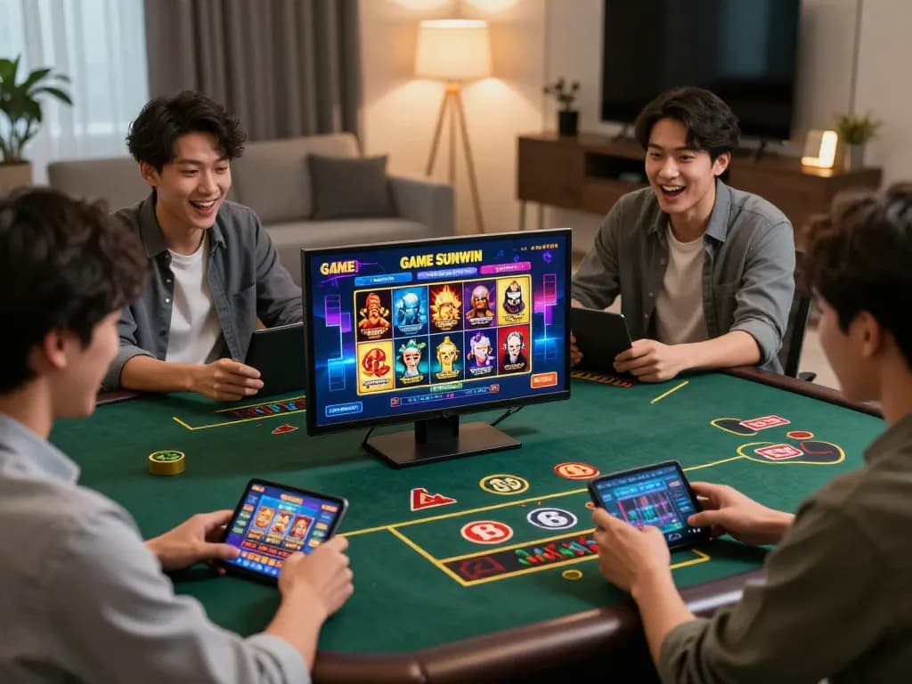 Engaging with GAME SUNWIN on mobile app for an exciting online gaming experience.