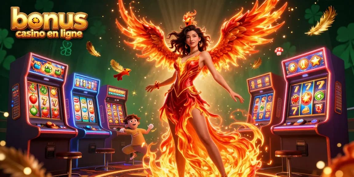 Vivez l'excitation des jeux en ligne avec des bonus de casino en ligne, mettant en vedette des personnages 3D époustouflants et des éléments de casino vibrants.