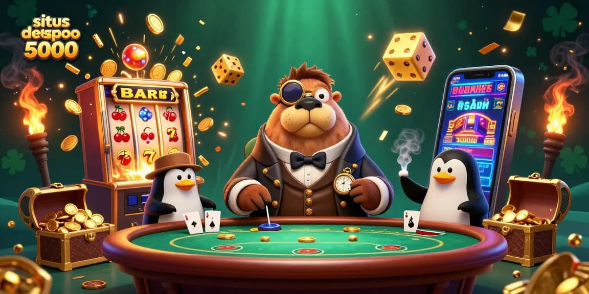 Putar situs depo 5000 dan rasakan sensasi jackpot dari mesin slot yang meledak di bawah laut.
