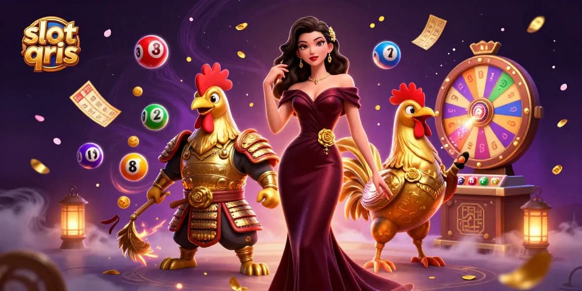 Experience exciting gameplay at slot qris, featuring captivating characters and dynamic casino elements.