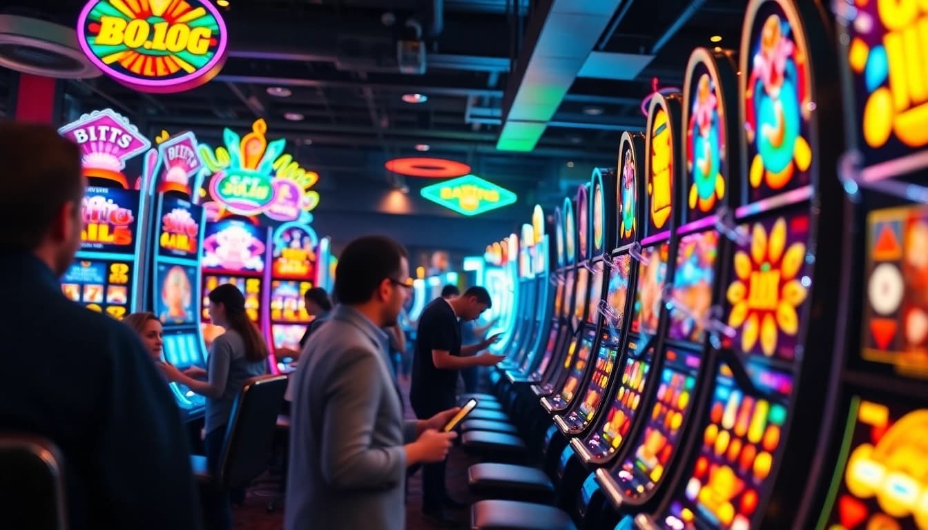 Rasakan keseruan bermain slot depo 1k di suasana kasino online yang meriah.