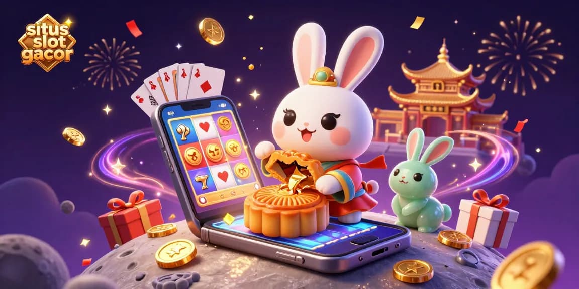 Experience winning thrills at situs slot gacor with vibrant 3D casino illustration showcasing engaging characters and captivating elements.