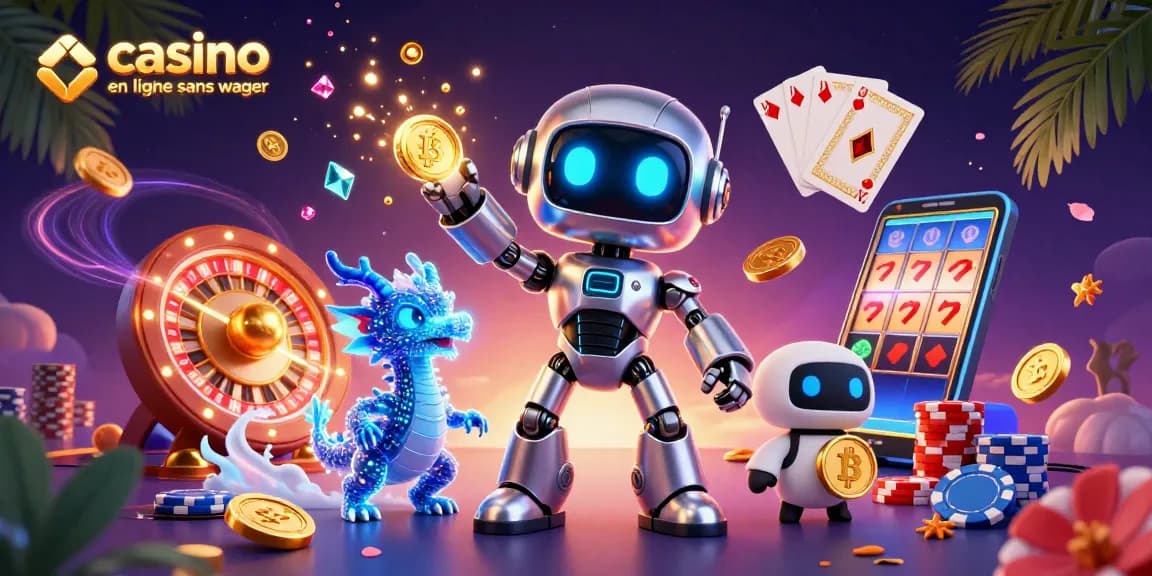 Jouer dans un casino en ligne sans wager avec des graphismes dynamiques et colorés.