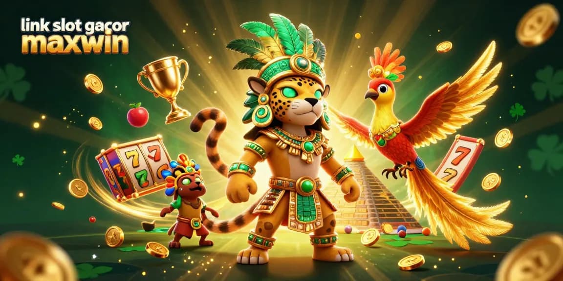 Rasakan kegembiraan dengan link slot gacor maxwin yang menampilkan karakter Maya dan elemen kasino yang kaya.
