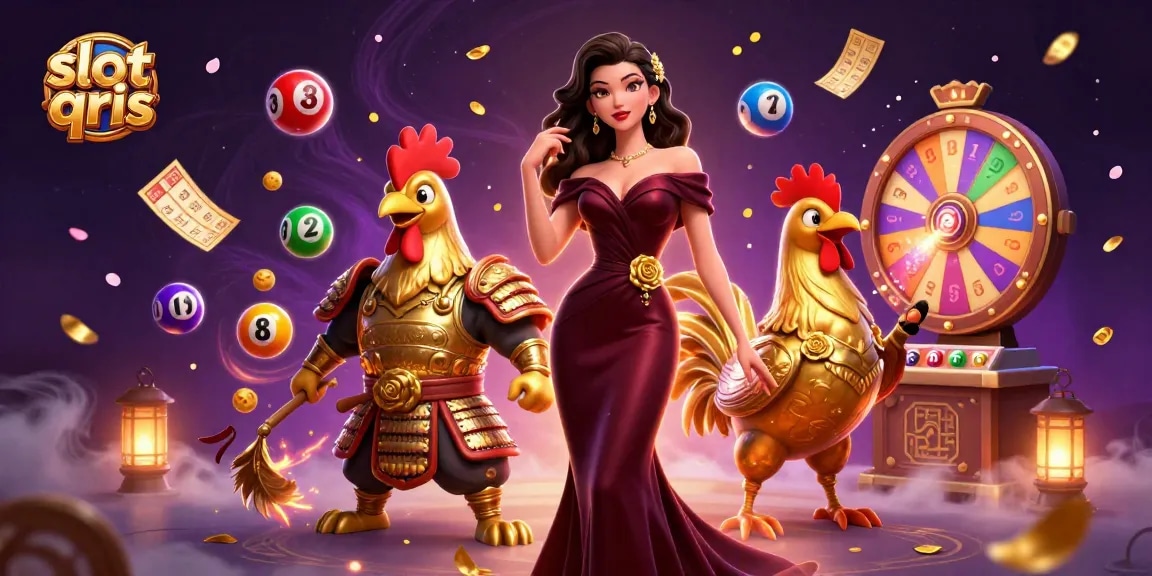 Experience exciting gameplay at slot qris, featuring captivating characters and dynamic casino elements.