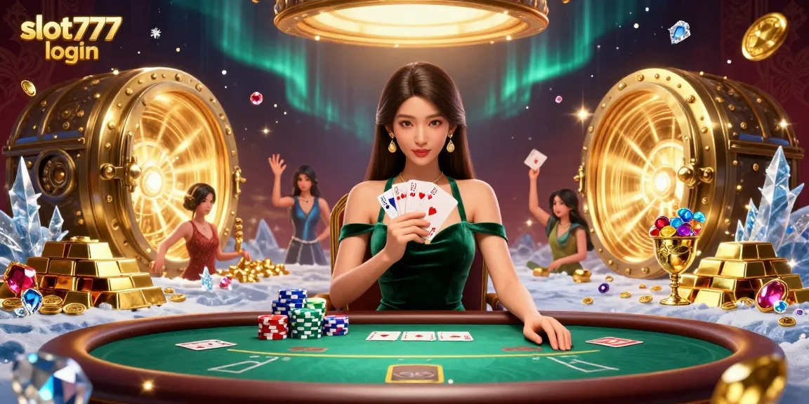 Experience the thrill of slot777 login as you secure victories at the stunning casino table.