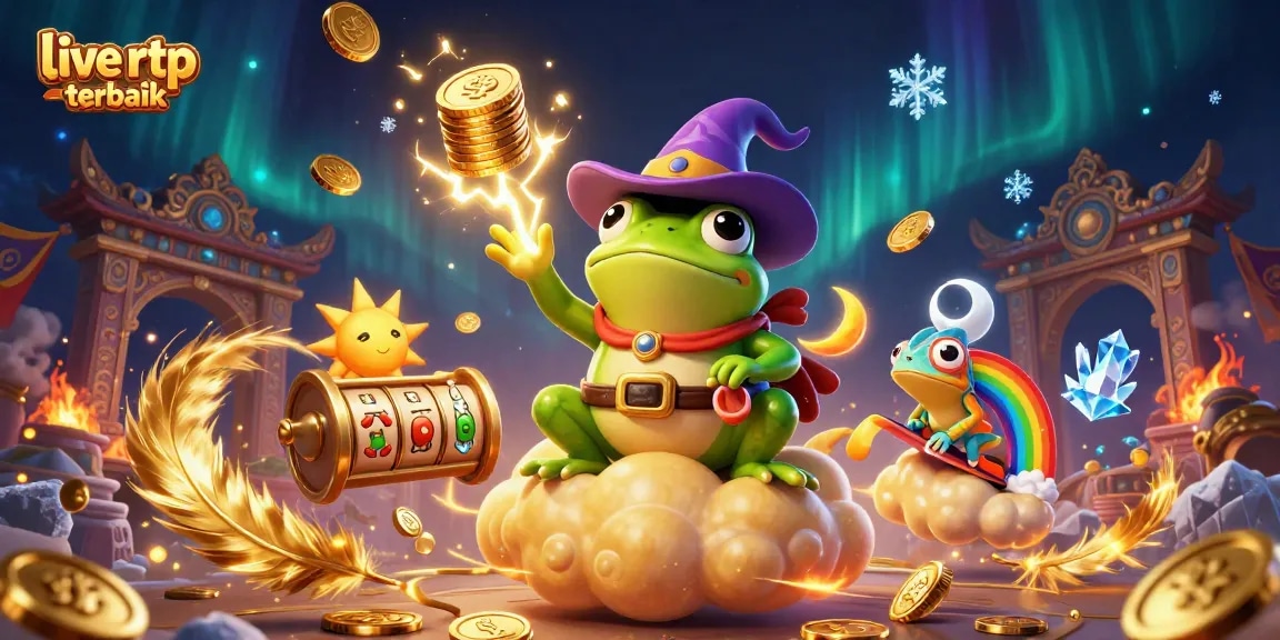 Experience exciting wins at live rtp terbaik casinos with dynamic slot reels and golden coins.