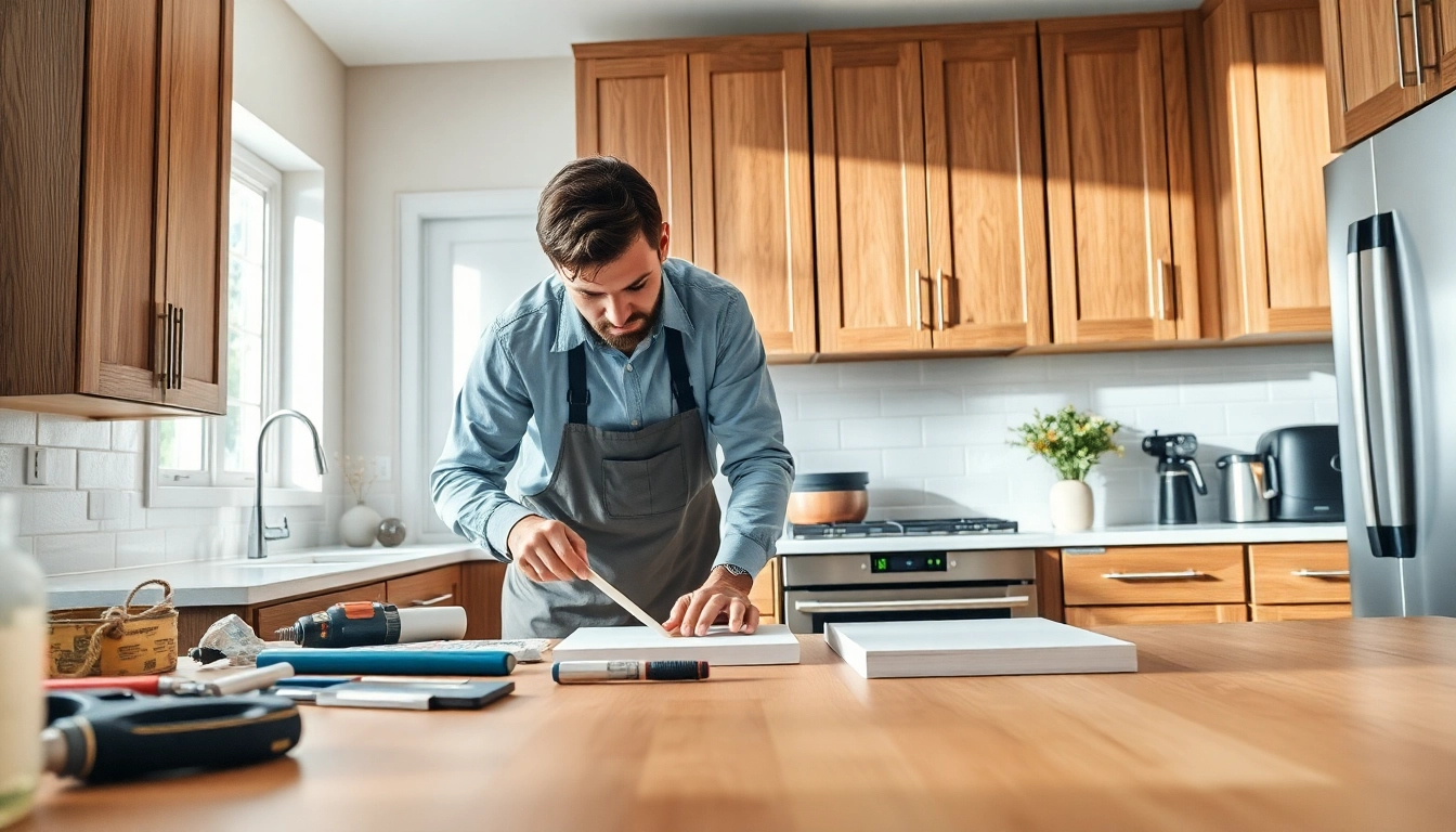 Revitalize your space with cabinet refacing in Saint Petersburg FL, showcasing expert craftsmanship and modern design.
