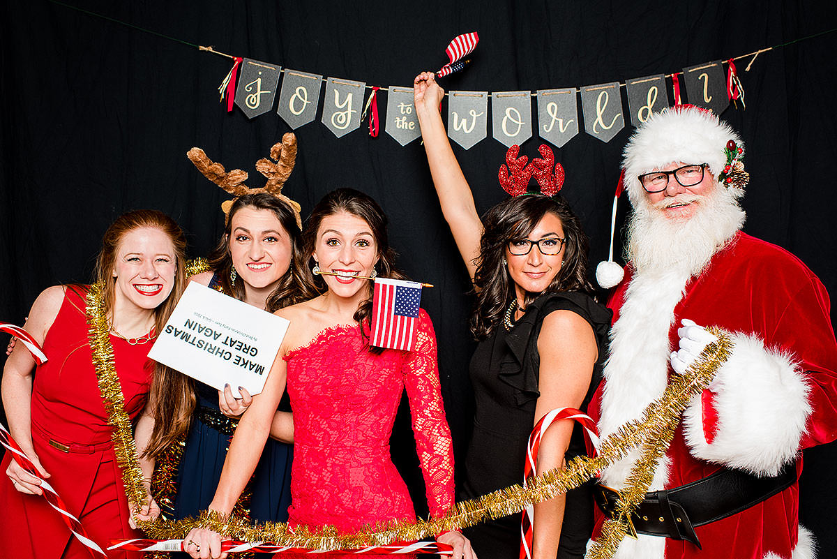 DC Photo Booth Rental with Custom Backdrops &amp; Designs