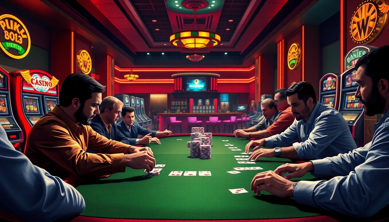 Interwin membawa suasana kasino yang penuh semangat dengan permainan poker yang menarik.