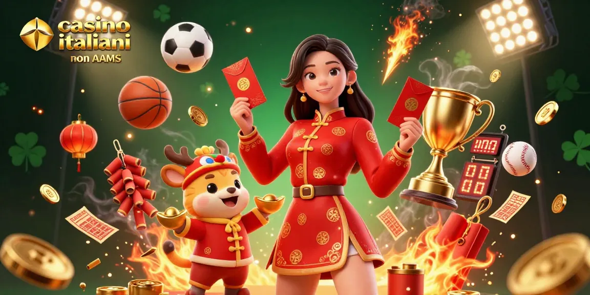 Scopri l'emozione nei casino italiani non AAMS con personaggi vivaci, giochi ed elementi festivi.