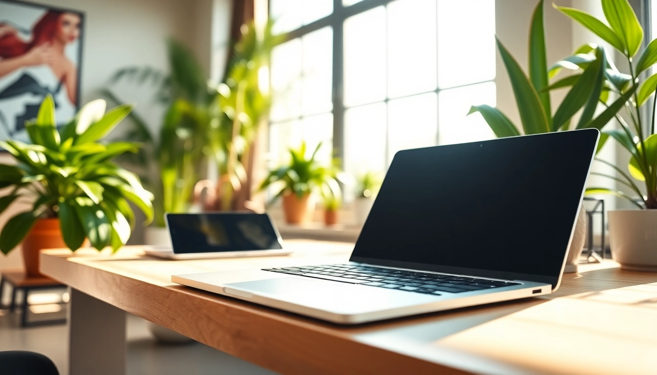 Engaging digital workspace setup with devices embodying the concept of wan.