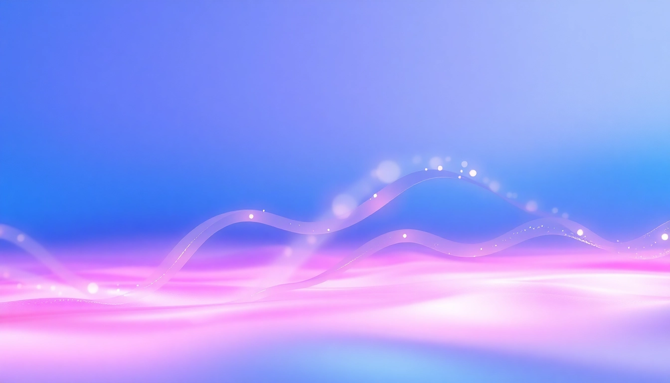 Experience the art of Glow Blend with vibrant colors merging elegantly.