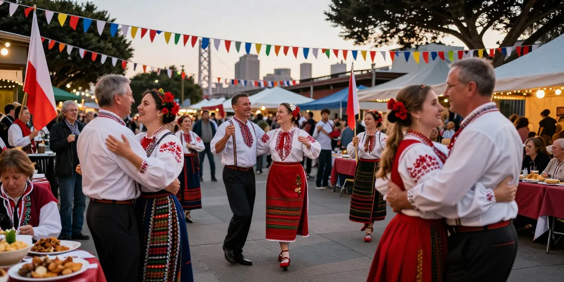 Polish community celebration at NAGA2000 in San Francisco, showcasing vibrant cultural events connecting residents.