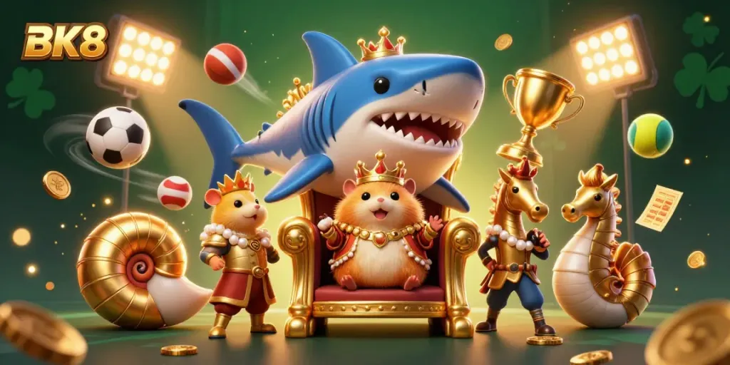 Experience the excitement of BK8 casino with dynamic sports betting and vibrant visuals.