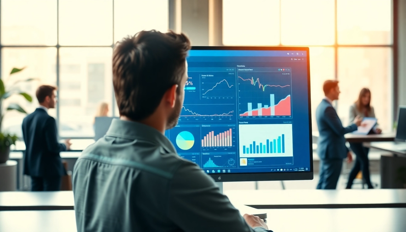 Analyze data using Supply chain management software displayed on a professional interface.