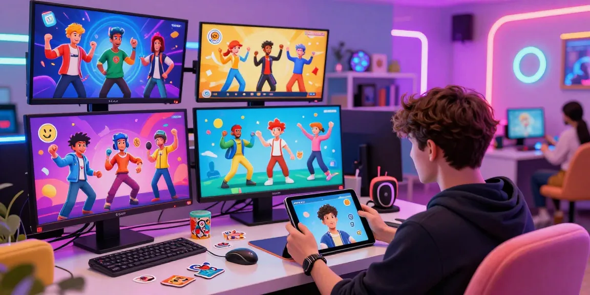 Immersive gameplay in Status AI featuring player creating unique avatars and interacting with fandom characters.