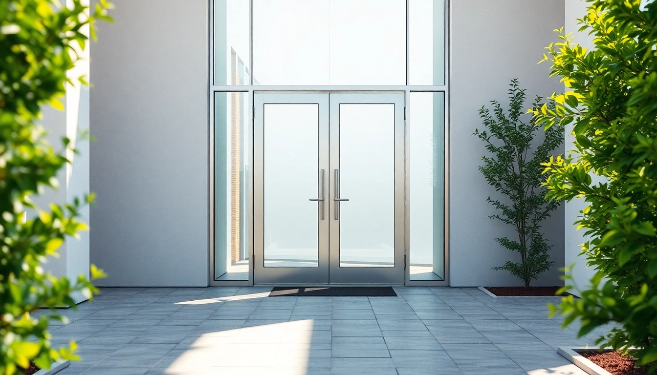 Install a sleek single leaf double swing door to enhance modern entryways and stylish interiors.