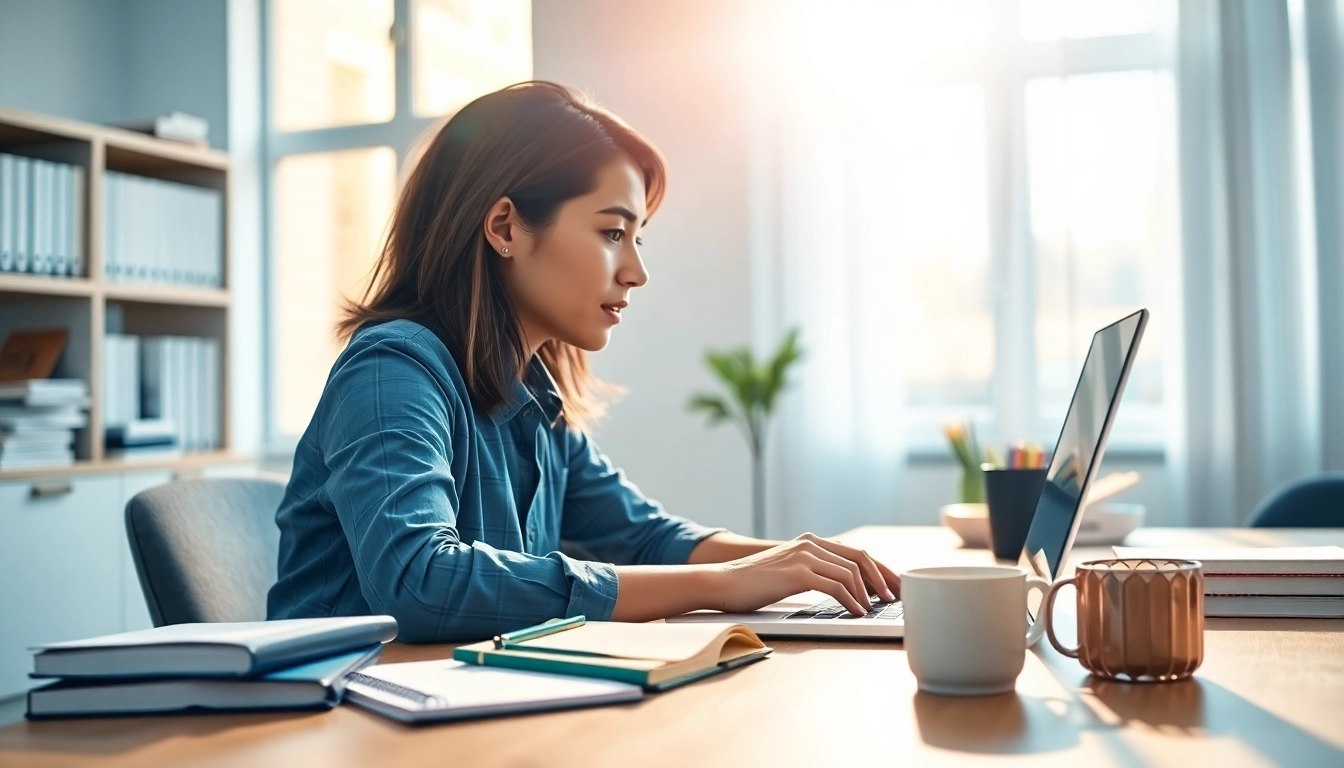 Elevate your study routine with effective remote exam help while engaged in focused learning.