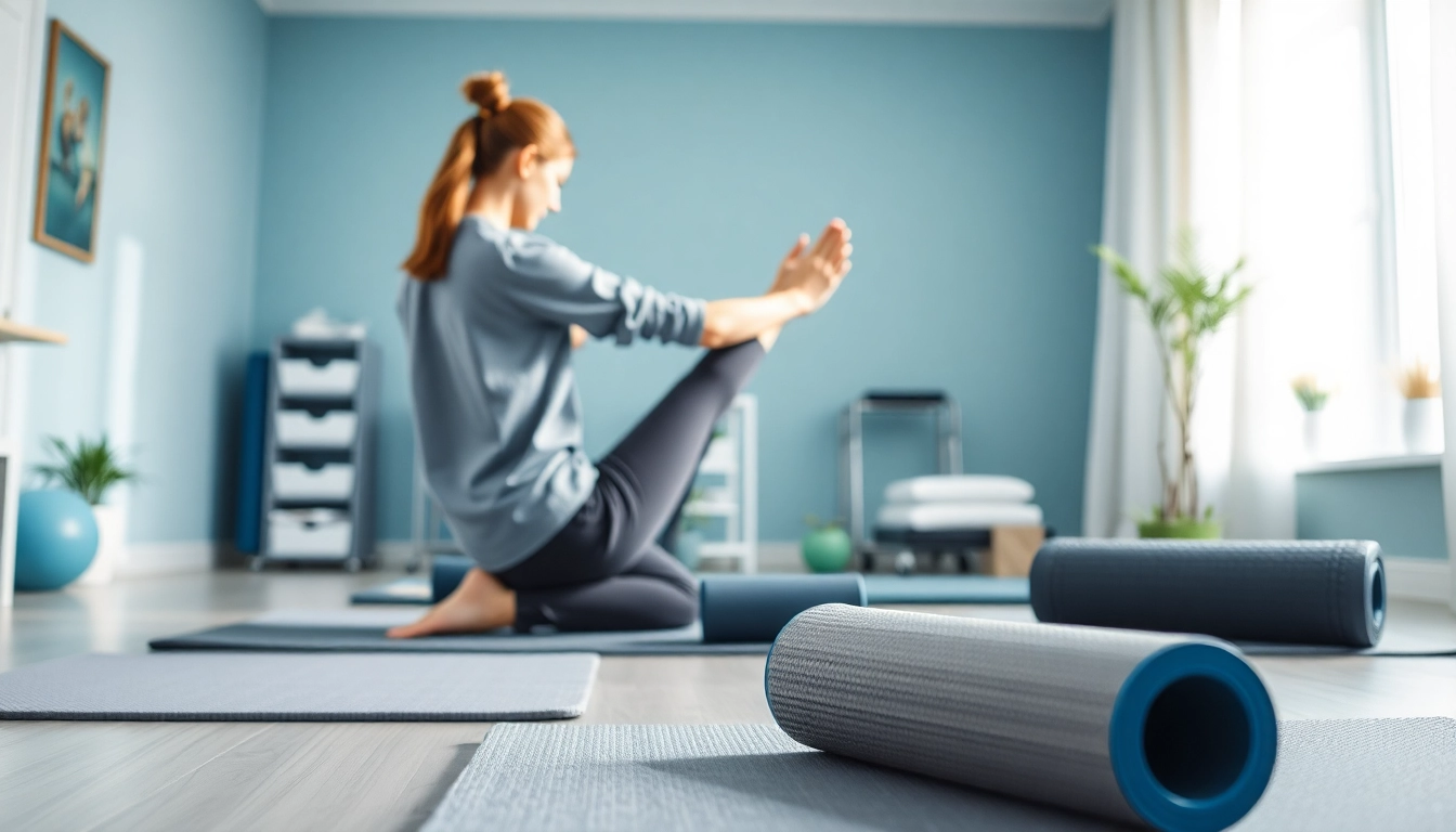 Showcasing effective back pain remedies demonstrated by a professional in a calming clinic.