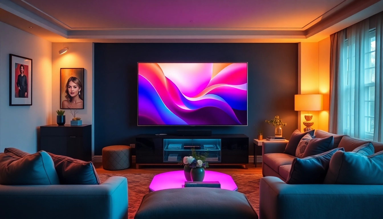 Enhance leisure time with the iron tv pro in a stylish entertainment setup.