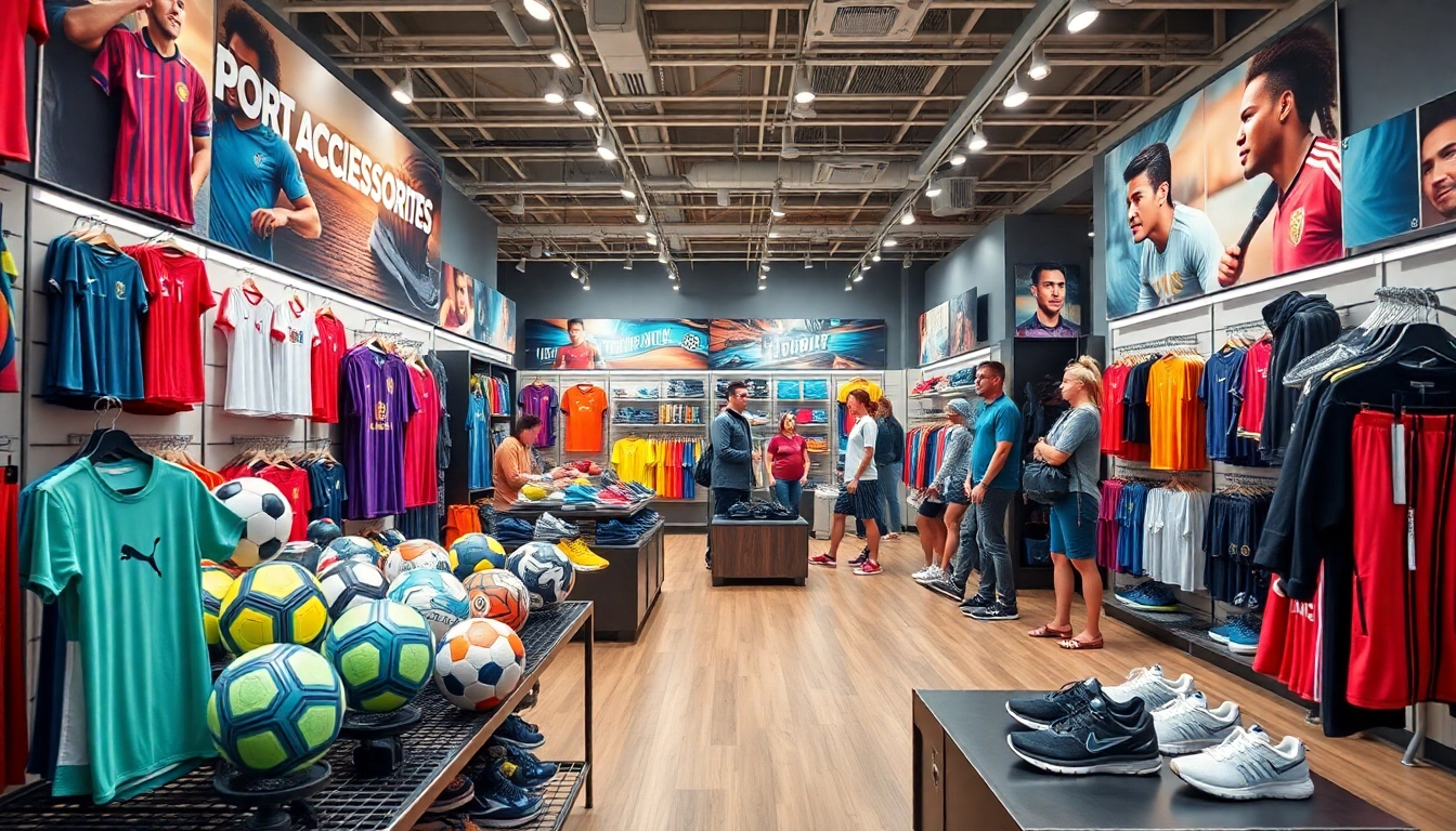 Explora la variedad de productos de tododeporte en un entorno deportivo dinámico.