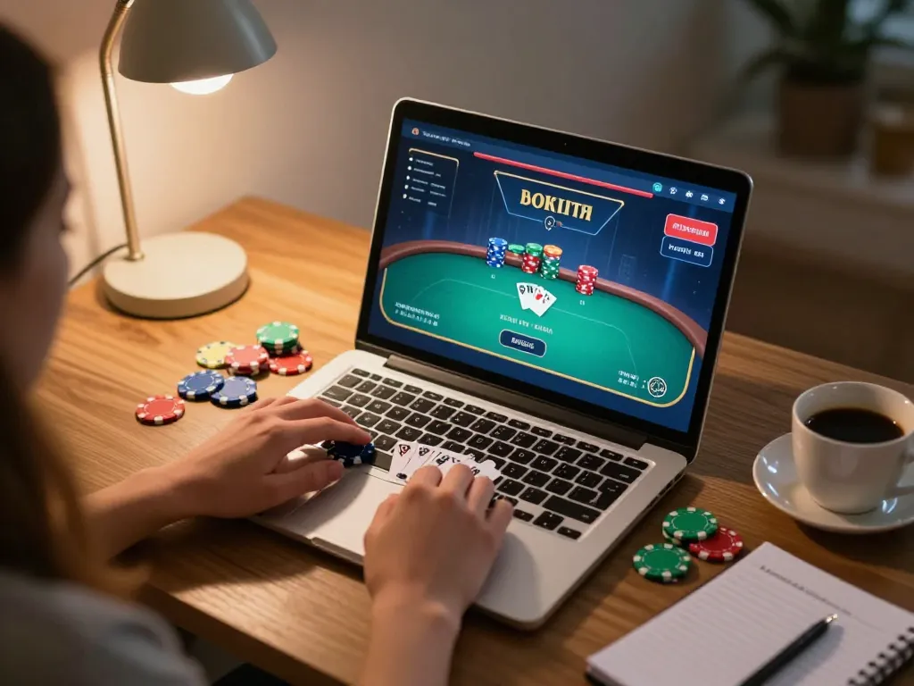 Tham gia một trận poker trực tuyến chiến lược sử dụng link m88 mới nhất tại nhà với không khí ấm cúng
