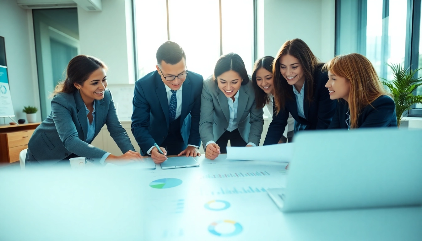 Using HubSpot CRM free to boost sales efficiency in a productive office environment.