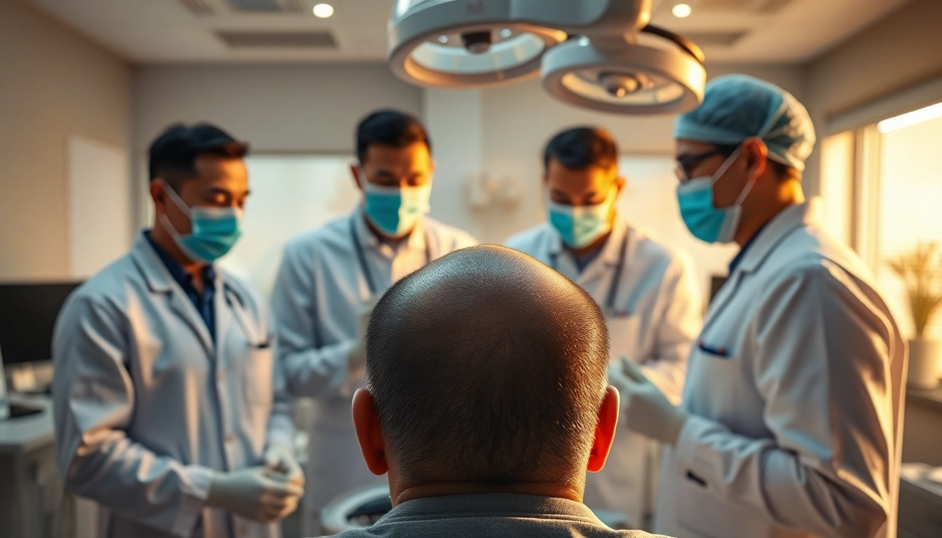 hair transplant istanbul price shown during a professional procedure in a modern clinic