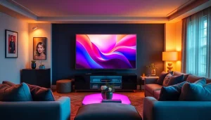 Enhance leisure time with the iron tv pro in a stylish entertainment setup.