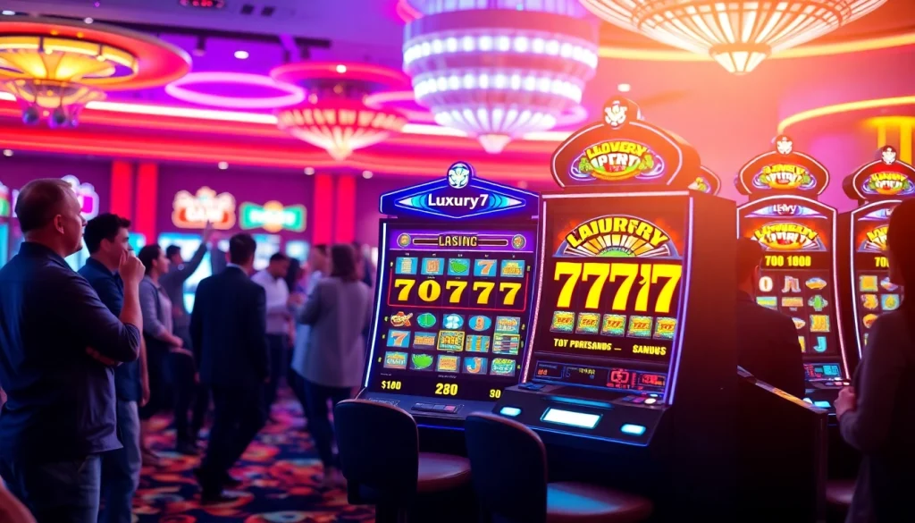 Menangkan jackpot dengan mesin luxury777 slot yang menarik di kasino.
