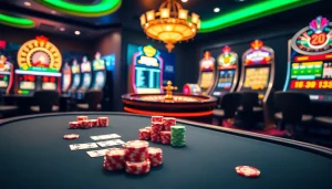 Experience RR88's exciting casino scene with vibrant games and professional atmosphere.