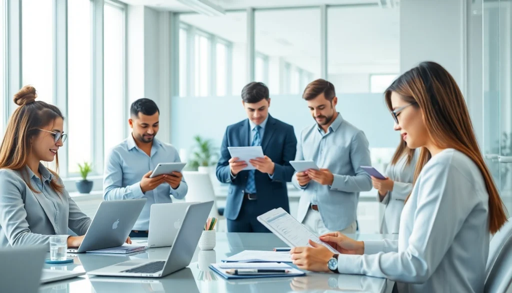 wps下载 in a professional office environment with diverse team collaboration.