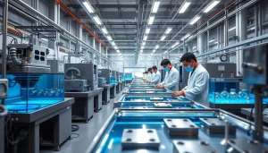 Zinc nickel plating Malaysia process in a modern electroplating facility.