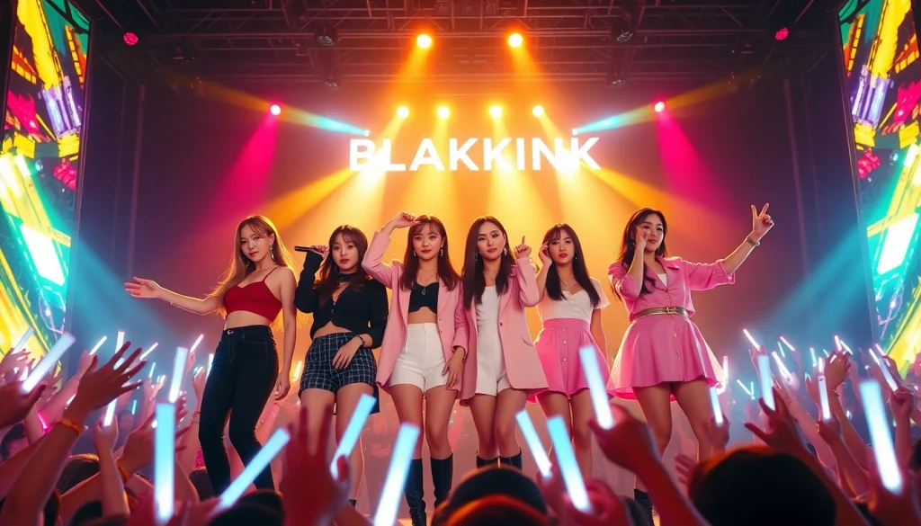Experience the latest Blackpink news highlighting their stunning stage presence during a live performance.