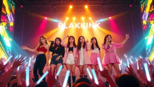 Experience the latest Blackpink news highlighting their stunning stage presence during a live performance.