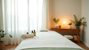 Experience tranquil 출장마사지 therapy in a cozy home setting.
