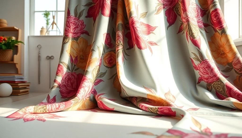 Bekijk de tricot jersey bedrukt stoffen met intricate ontwerpen en zachte texturen.