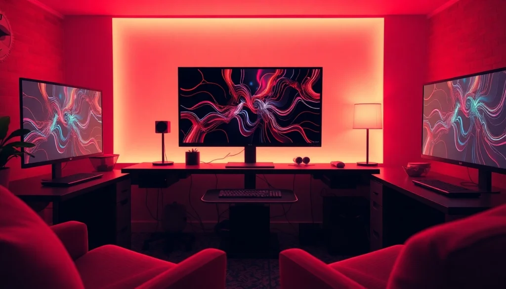 Workspace for NSFW AI development displaying innovative art pieces