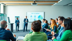 Engaging seminar on das 142 regulations showcasing dynamic discussions and participation.