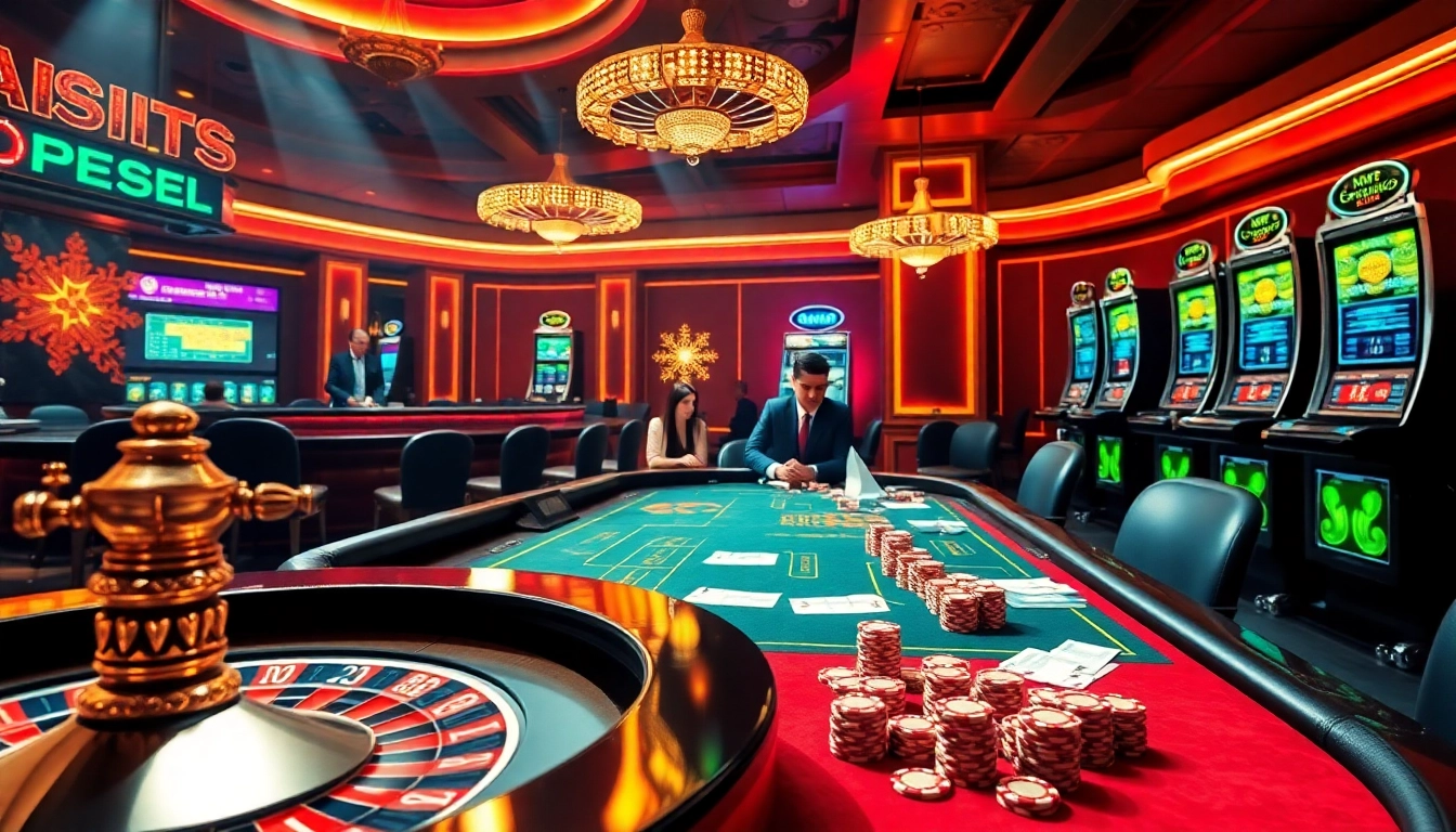Vivez le frisson du meilleur casino en ligne avec des jeux vibrants et des éléments de design luxueux.