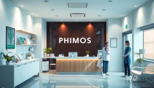 包茎クリニック おすすめ：思いやりのある雰囲気の受付風景