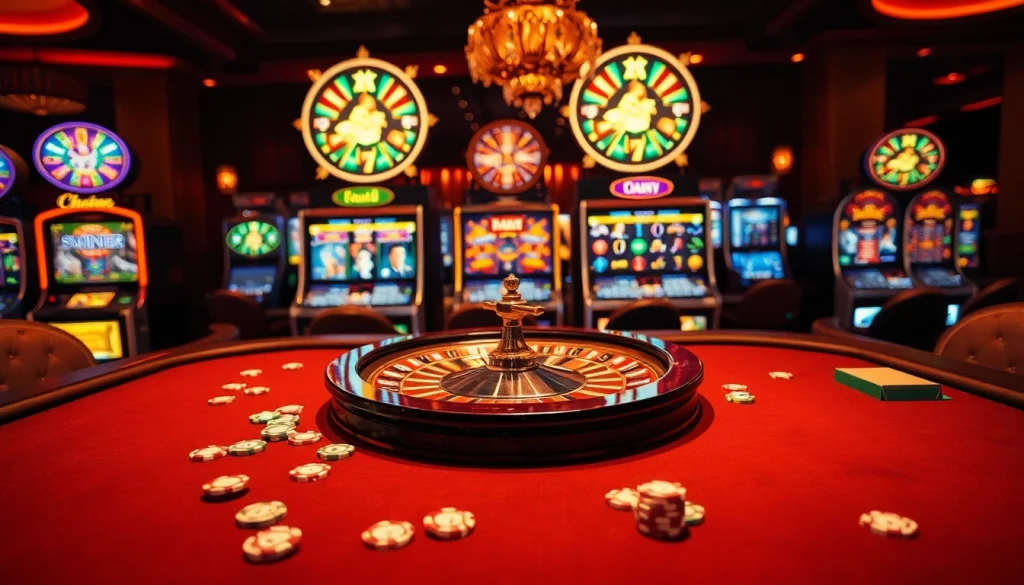 Experience the thrill of rebahin as players engage in high-stakes gambling at a luxurious casino.