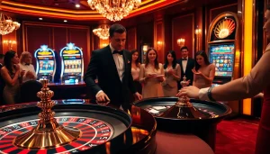 Rasakan kegembiraan roulette di jmacdonaldphoto.com dengan adegan kasino yang elegan.