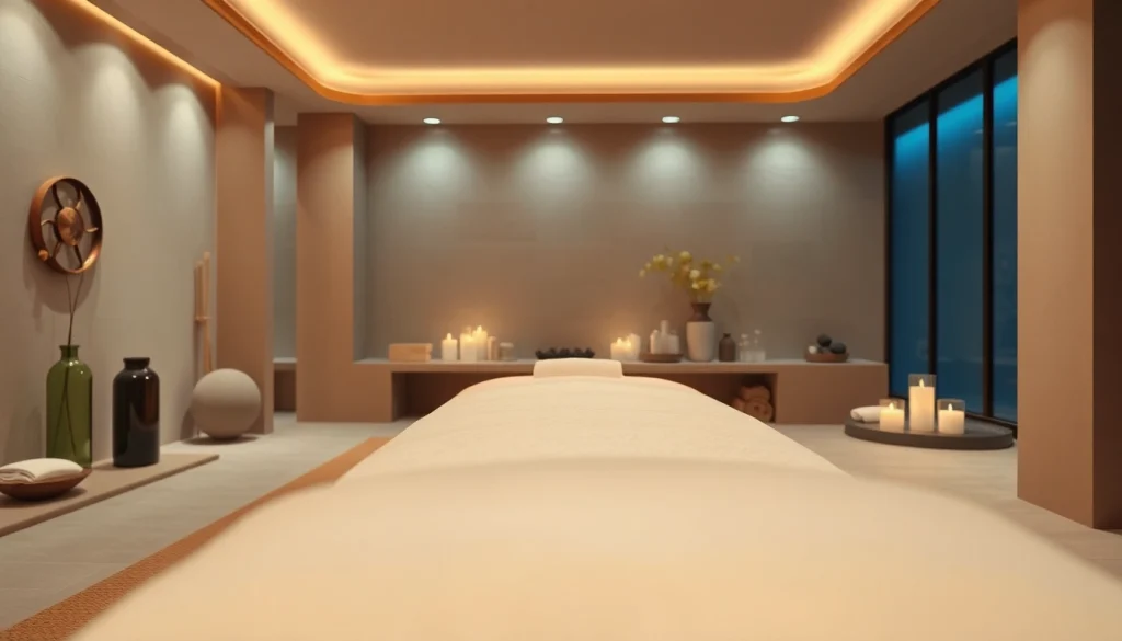 편안한 분위기와 차분한 장식이 있는 스파 환경에서 부산마사지 경험하기.