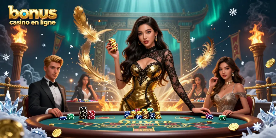 Vivez l'excitation avec le bonus casino en ligne à une table de baccarat VIP somptueuse, offrant des promotions exceptionnelles.