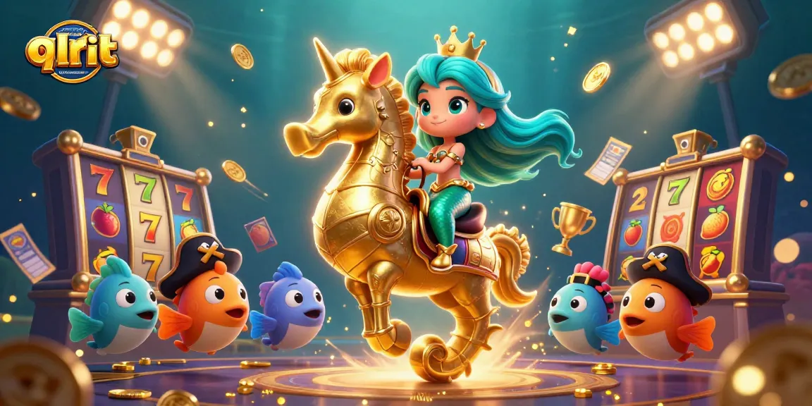 Explore the negative impacts of slot QRIS in Indonesia through a vibrant 3D casino scene.