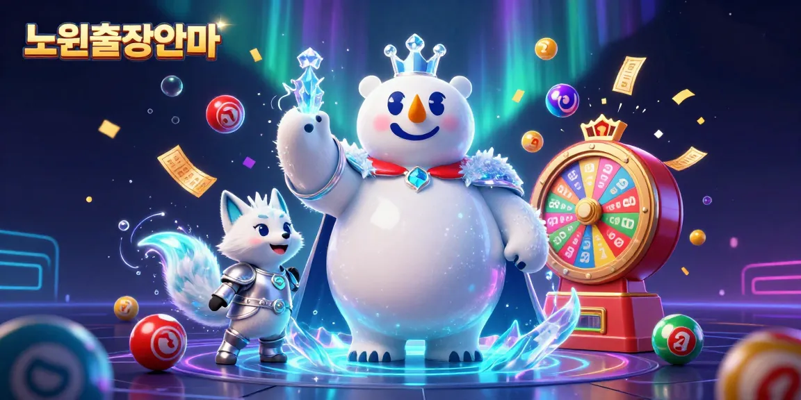 Experience top-notch 노원출장안마 services with our vibrant, dynamic casino-themed illustration.