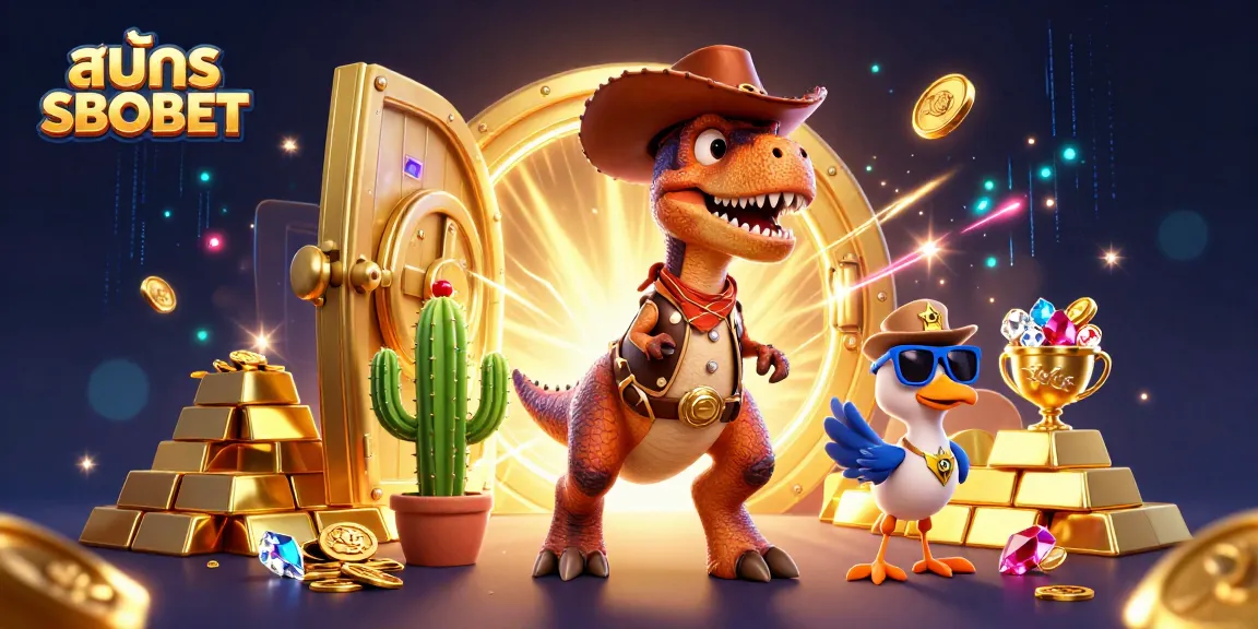 Join the action and สมัคร SBOBET for thrilling online betting with vibrant characters and treasures.