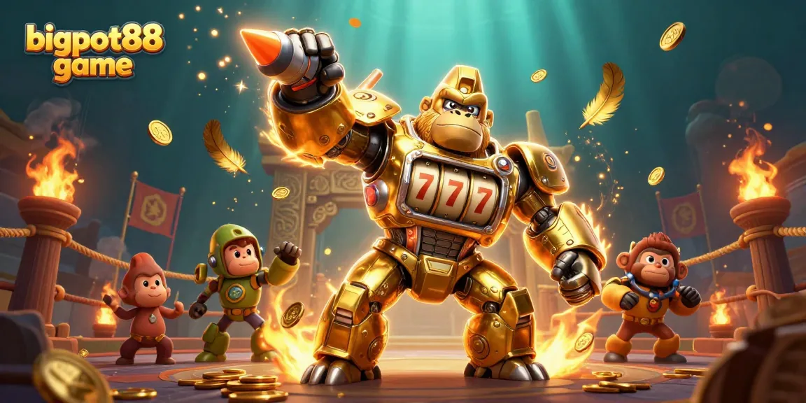 Experience excitement in the bigpot88 game with thrilling characters and dynamic casino elements.